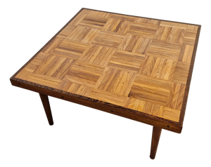Mid-Century Parquet Coffee Table, 1960s
