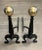 This beautiful set of Andirons adds an elegance to any fireplace. Fully restored using 2000 degree black semi-gloss on the...