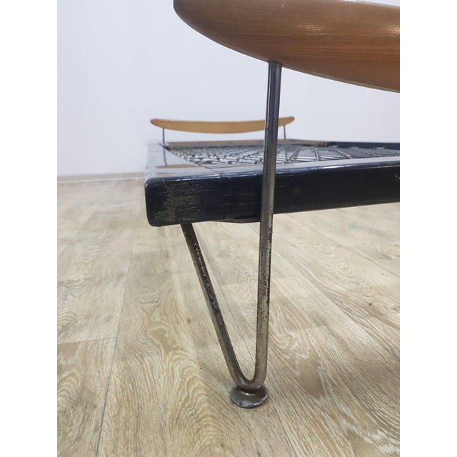 Bed by Fred Ruf for Wohnbedarf, Switzerland, 1950s. For Sale - Image 11 of 18