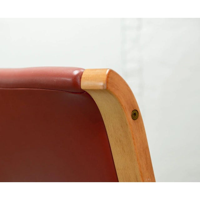 Set of Mid-Century Danish High Back AX Lounge Chairs by Hvidt and Molgaard Nielsen for Fritz Hansen For Sale - Image 14 of 17