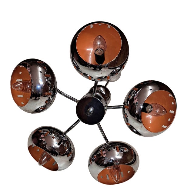 Space Age Ceiling Lamp, 1960 For Sale