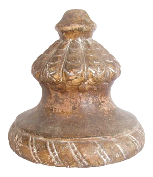 French Vintage Pottery Finial