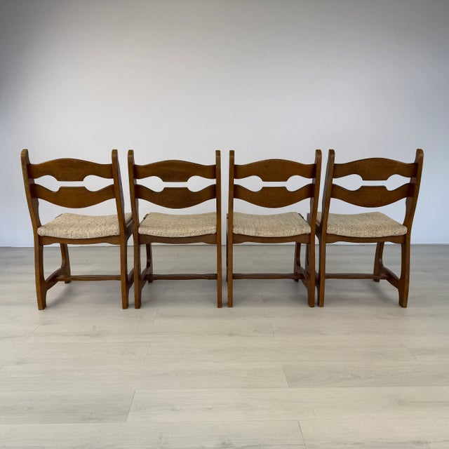 1960s Brutalist Razor Blade Dining Chairs – Set of 4 For Sale - Image 5 of 13
