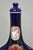 Art Nouveau Antique Royal Nippon Hand Painted Nishiki Cobalt Blue Floral Vase With Stopper For Sale - Image 3 of 17