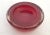 Vintage Red Murano Glass Bowl For Sale - Image 4 of 7