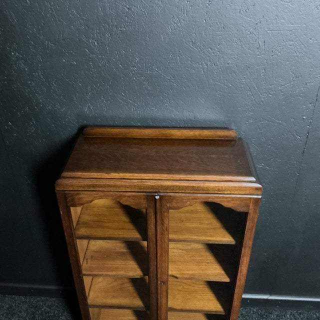 1930s Art Deco Oak Bookcase, 1935 For Sale - Image 5 of 8