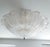 Barovier & Toso 1970s Neoclassical Murano Glass Large Flush Mount For Sale - Image 4 of 9