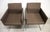 Vintage Italian Modern Armchairs in Metal, 1980s, Set of 2 For Sale - Image 14 of 15