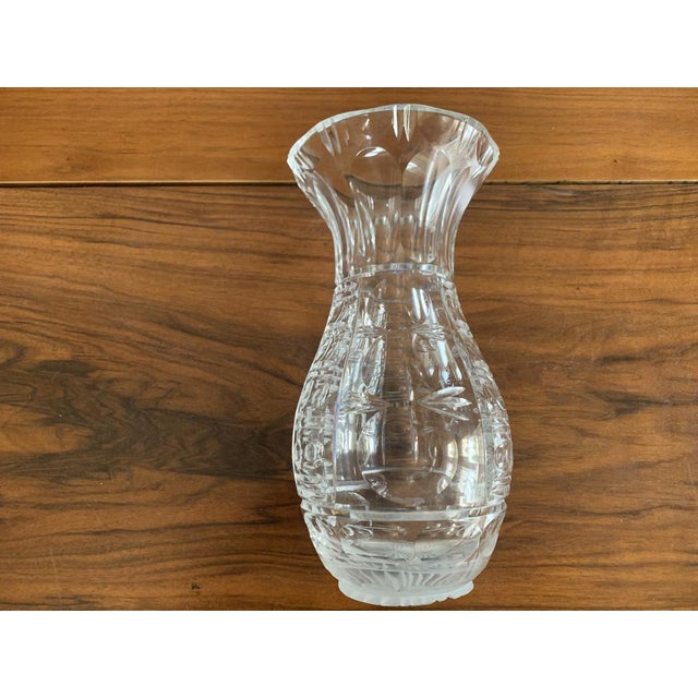 Large Crystal Vase, 1970s For Sale - Image 15 of 18