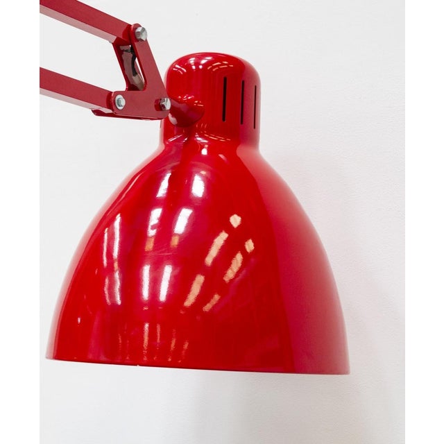 Metal Table Lamp in Red from iTRE For Sale - Image 7 of 18