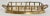 Hollywood Regency VIntage Brass Faux Bamboo Gallery Tray For Sale - Image 3 of 6