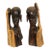 Mid 20th Century Maasai Warrior Hand Sculpted Busts - Set of 2 For Sale