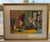Rene After Picasso Framed Acrylic Painting Art on Canvas Artwork Size - 22.25" x 16.5" Striking modernist painting titled...