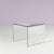 Glass Waterfall Side Table from Fiam, Italy, 1980s For Sale - Image 5 of 7
