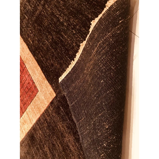 1980s Vintage Hand Made Rug, 1980s For Sale - Image 5 of 17