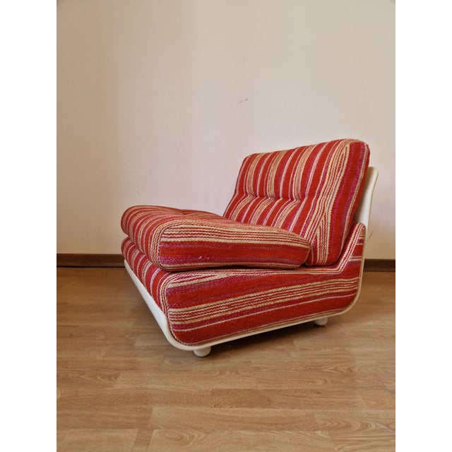 Vintage Amanta Style Lounge Chairs by Franco Colli Turin, 1970s, Set of 2 For Sale - Image 14 of 18