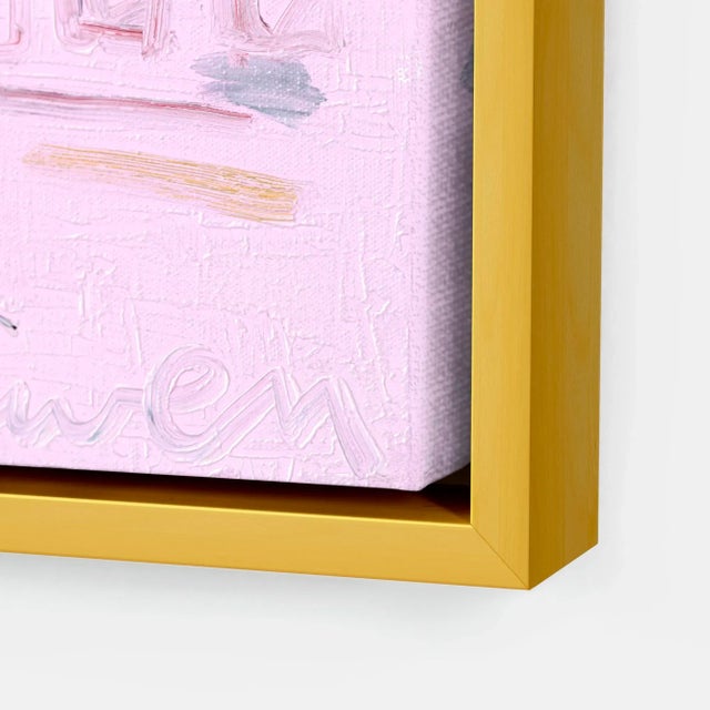 DESCRIPTION: George Washington Backstage by Anne-Louise Ewen in Gold Frame, Small Textured Art Print SPECIFICATIONS: Type:...