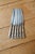 Mismatched Cutlery in Silver Metal, Set of 12 For Sale - Image 3 of 12