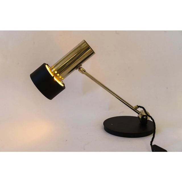 Nickel-Plated Table Lamp, Vienna, 1960s For Sale - Image 11 of 12