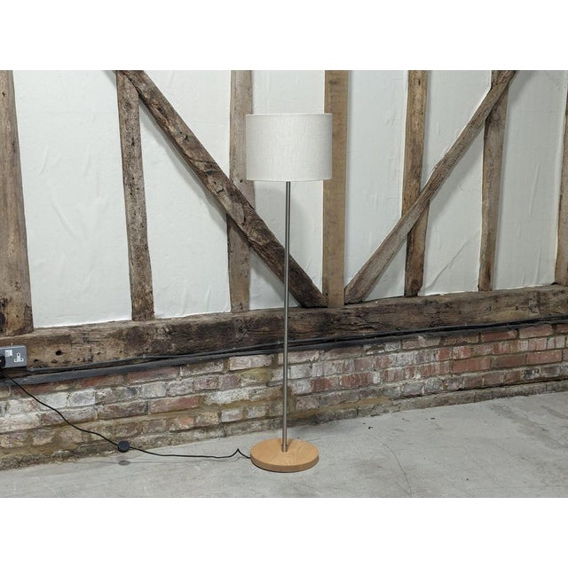 Vintage Neutral Floor Lamp For Sale - Image 4 of 10