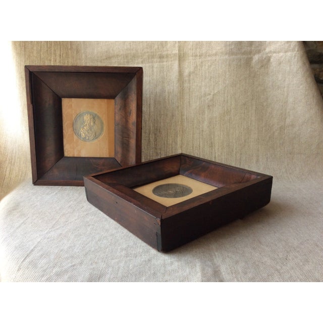 Late 19th Century 19th Century French Bronze Portrait Medallions of Louis XIII - Museum Quality For Sale - Image 5 of 8