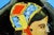 20th Century, Ceramic Tile, Woman in Sardinian Costume, by c.i.s.a. Sassuolo, Style E. Altara., 1950s For Sale - Image 9 of 13
