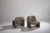 Alky Lounge Chairs by Giancarlo Piretti for Artifort, 1970s, Set of 2, in Restored conditions. Designed 1970 to 1979 This...