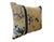 Custom Made Lumbar Pillow W/Antique Chinese Rug Fragment 13.5 "W For Sale - Image 4 of 7