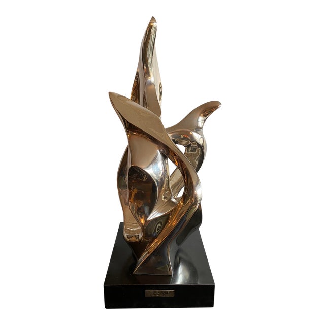 1980s Seymour Meyer Abstract Bronze Up and Away For Sale