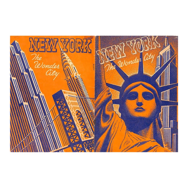 Vintage "New York the Wonder City" Book For Sale