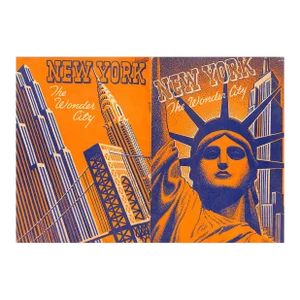 Vintage "New York the Wonder City" Book
