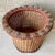 Stylish Late 20th-Century Rattan & Willow Pedestal Base Basket Cachepot For Sale In Austin - Image 6 of 12