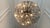 Metal Large Oval Glass and Brass Flower Chandelier attributed to Emil Stejnar for Rupert Nikoll, Austria, 1950s For Sale - Image 7 of 18