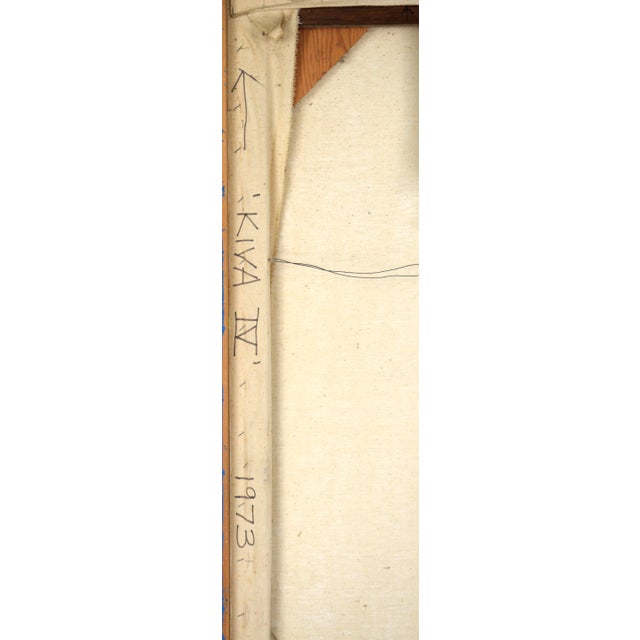 "Kiva Iv" - 1970's Minimalist Geometric Abstract For Sale - Image 12 of 12