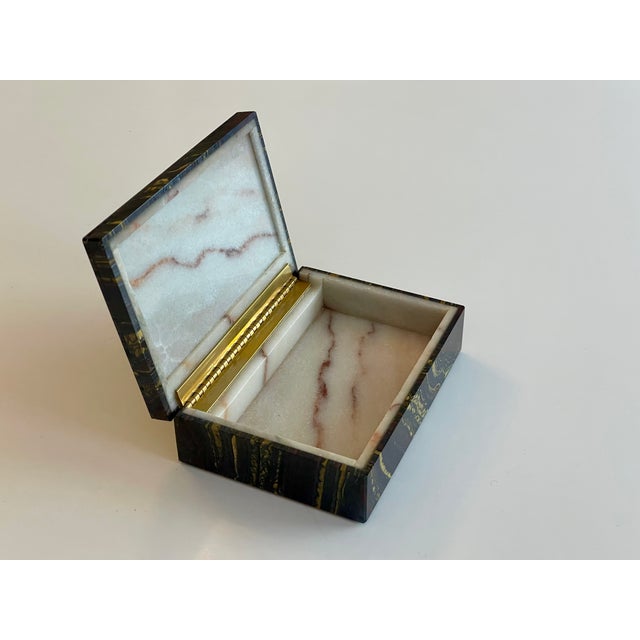 Handcrafted Box in Tiger Iron, Italy, 1950s For Sale - Image 11 of 15