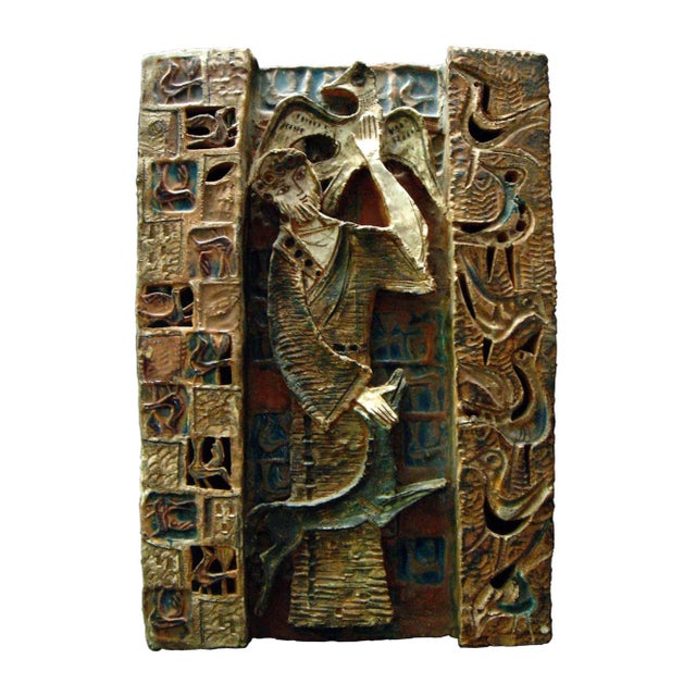 1960s San Francesco Sculpture by Amedeo Fiorese, 1963 For Sale - Image 5 of 7