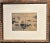 Blue Henry Maurice Cahours, Return from Fishing, Watercolor, 1930s, Framed For Sale - Image 8 of 8