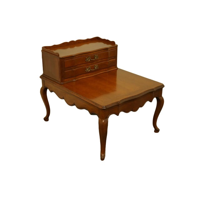 Colonial Manufacturing Colonial Style Solid Cherry 24x30" Accent Step End Table 331-31 For Sale - Image 13 of 13