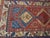 Red Antique Late 19th Century Tribal Geometric Caucasian Kazak Red Runner Rug For Sale - Image 8 of 9