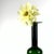 Holmegaard Striking Mid-Century Modern Green Bottle Vase by Otto Brauer for Holmegaard, Circa 1960s For Sale - Image 4 of 9