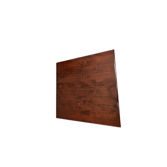 This coffee table is very heavy and sturdy. It is made from wood and has lots of storage.