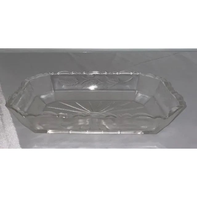 There are so many things to say about this stunning McKee & Brothers dish from the early 1900's! The octagonal shape is...