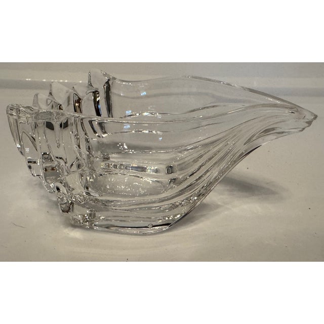 Vintage Mid Century Sculptural Glass / Decorative Dishes – Pair For Sale - Image 15 of 15