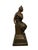 Neoclassical Style Bronze Lady on Detailed Plinth Base, 20th Century For Sale - Image 6 of 9