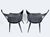 Set of 8 Attributed to Paul McCobb Planner Group Black Dining Side Chairs For Sale - Image 10 of 18