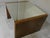 Wood Italian Briar Wood and Mirror Coffee Table, 1970s For Sale - Image 7 of 10