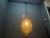 Wrought Iron and Murano Glass Pendant Light, 1950s For Sale - Image 3 of 9