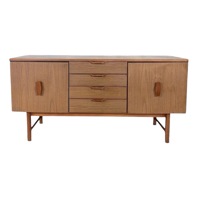 Mid-Century Modern Teak and Formica Sideboard, 1960s For Sale