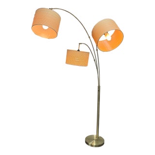 Adesso Bowery Triple Arc Floor Lamp For Sale