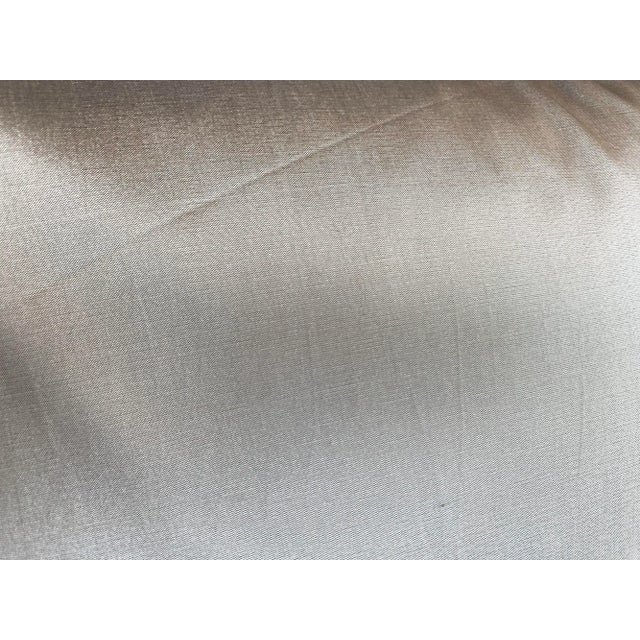 Blue Marbled Throw Pillow Cover For Sale - Image 6 of 6